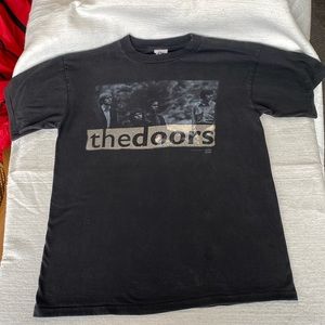 The doors Go Insane Lyric Band Single Stitch Tee Winterland Tag size L